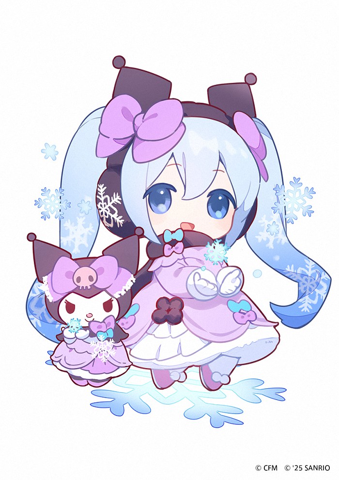 雪初音 × 三丽鸥插图欣赏